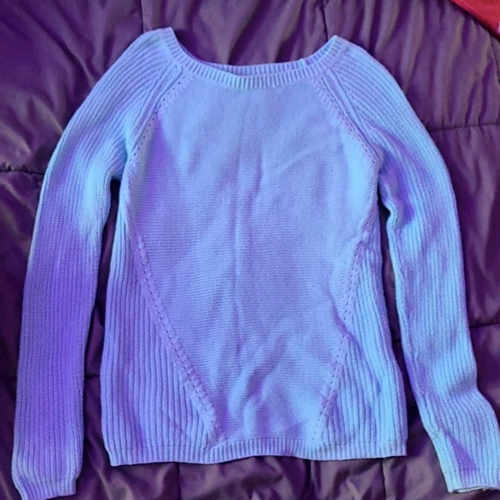 Light blue sweater